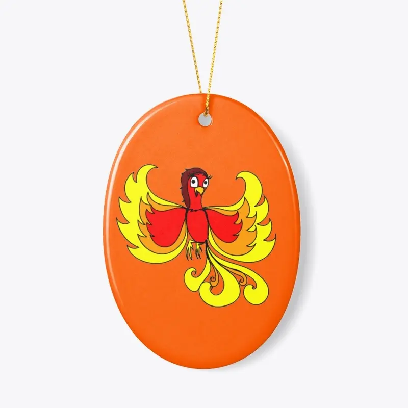 Lana the Firebird Ornament